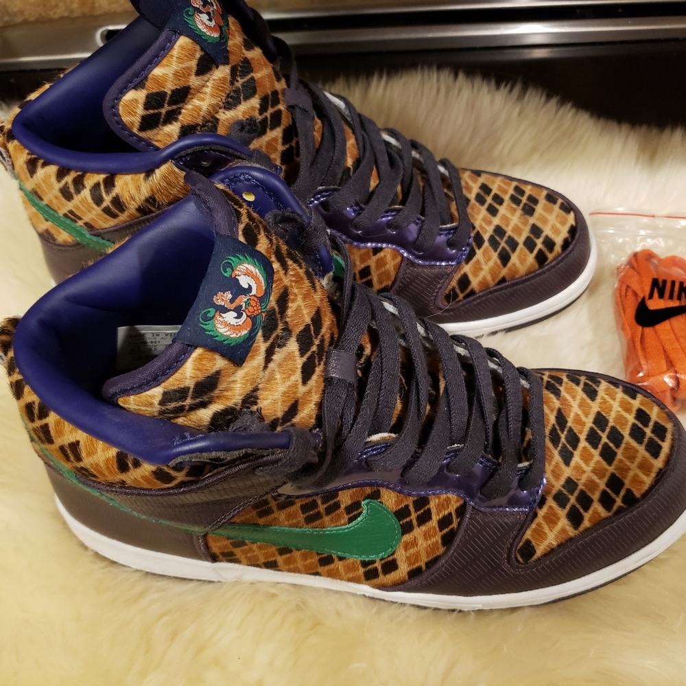 🔥🔥🔥Nike Dunk High Premium Samurai Cave Purple Sz 10.5 VNDS🔥🔥🔥